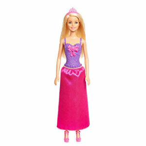 Papusa Barbie Dreamtopia - Printesa cu rochita rosie