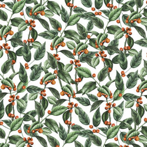 Hartie de impachetat - Winter Botanics | The Art File