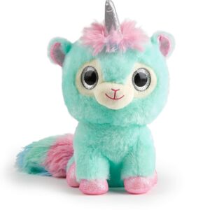 Jucarie interactiva de plus Glowcorns - Llamacorn
