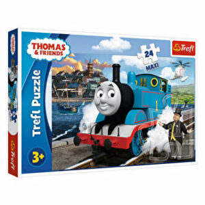 Puzzle Trefl Maxi happy Thomas day, 24 piese