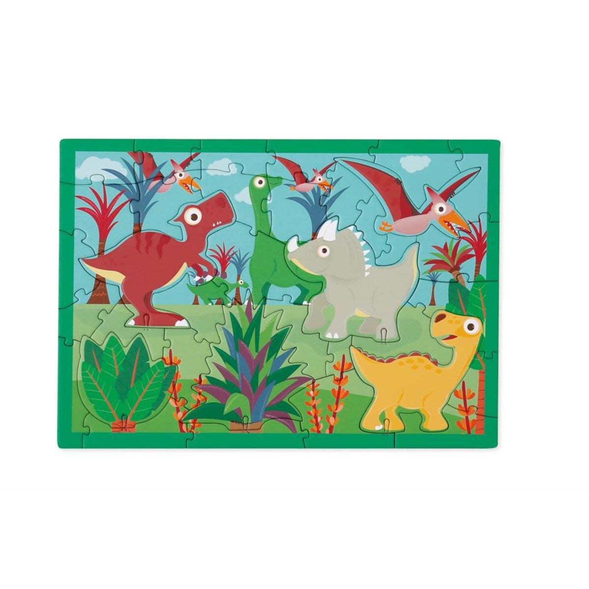 Puzzle 3D, Scratch, 2 In 1, Dinozauri, 36 Piese 1 Puzzle 3D, Scratch, 2 In 1, Dinozauri, 36 Piese