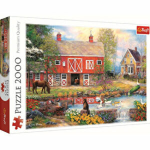 Puzzle Trefl viata la tara, 2000 piese