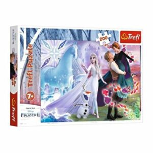 Puzzle Trefl Frozen 2: Universul magic, 200 piese