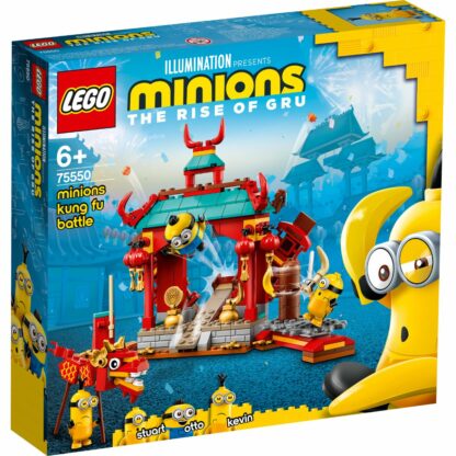 5702016619201 lego minions lupta kung fu a minionilor 75550