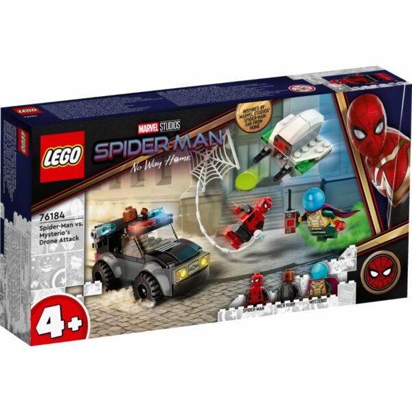 5702016913019 lego super heroes spider man vs mysterios drone attack 76154