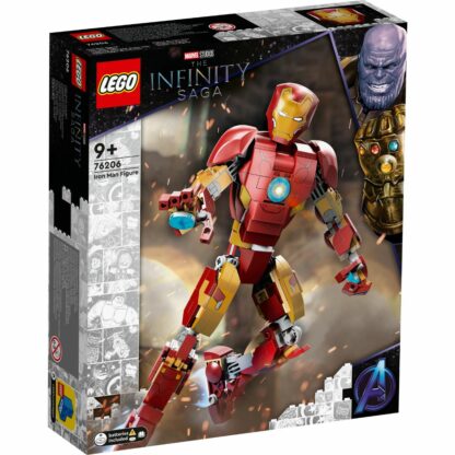 5702017154213 lego super heroes figurina iron man 76206