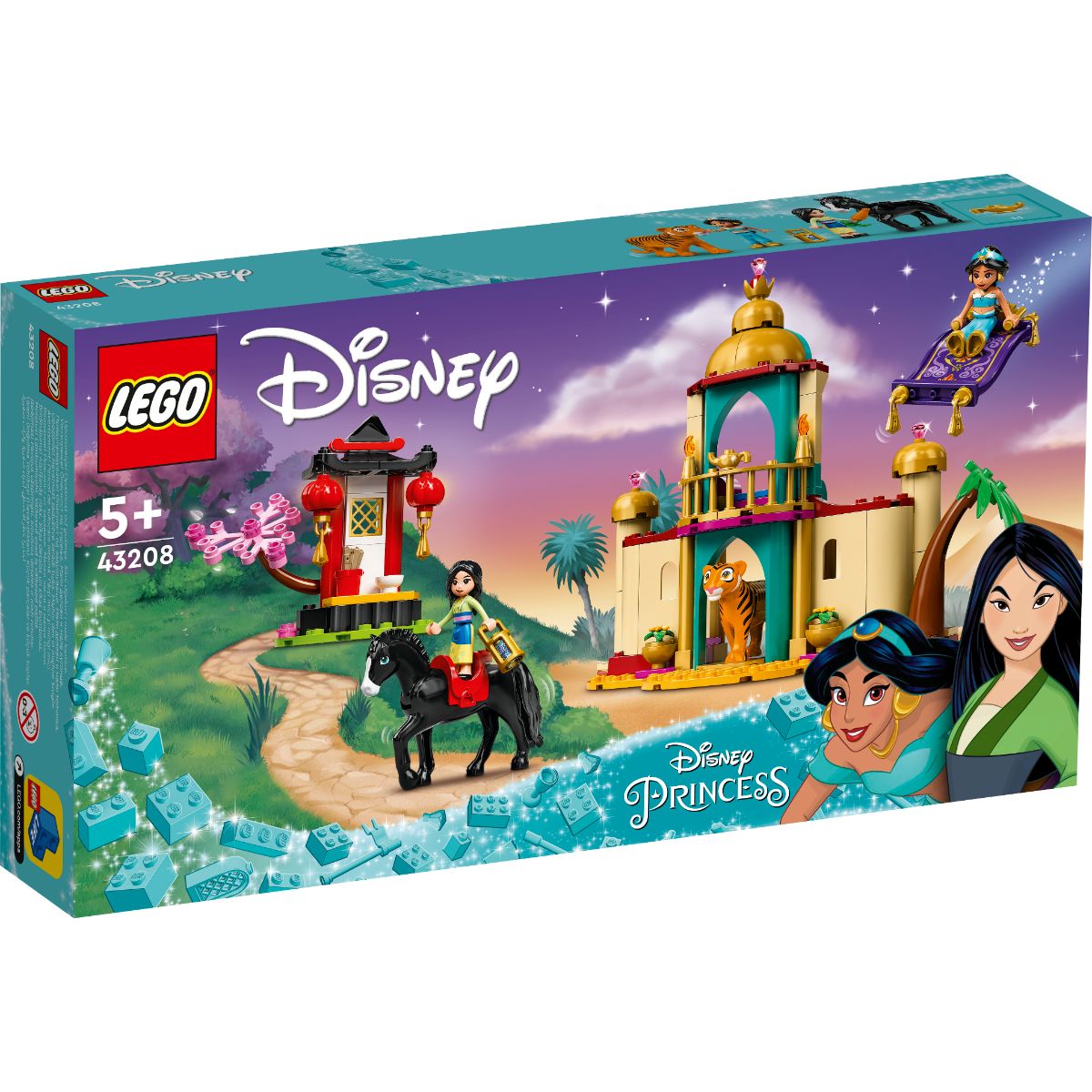 LEGO? Disney Princess - Aventura lui Jasmine si Mulan (43208)