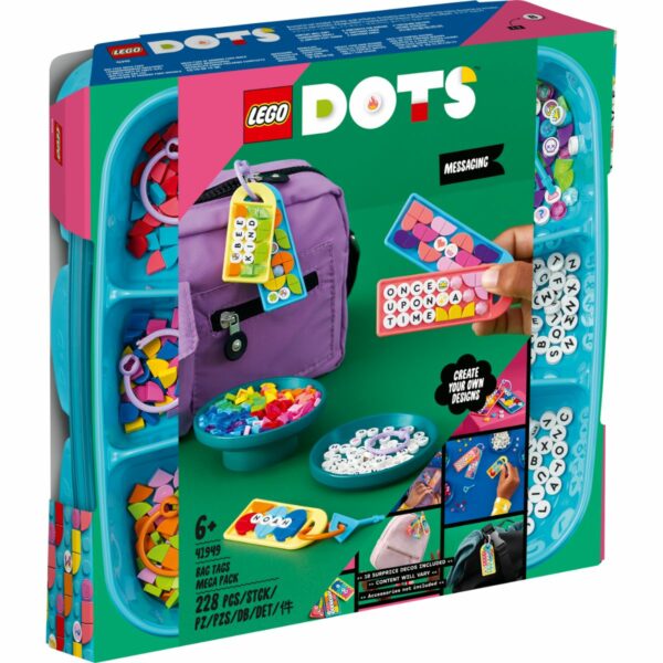 LEGO? Dots - Mega pachet brelocuri de bagaj (41949)