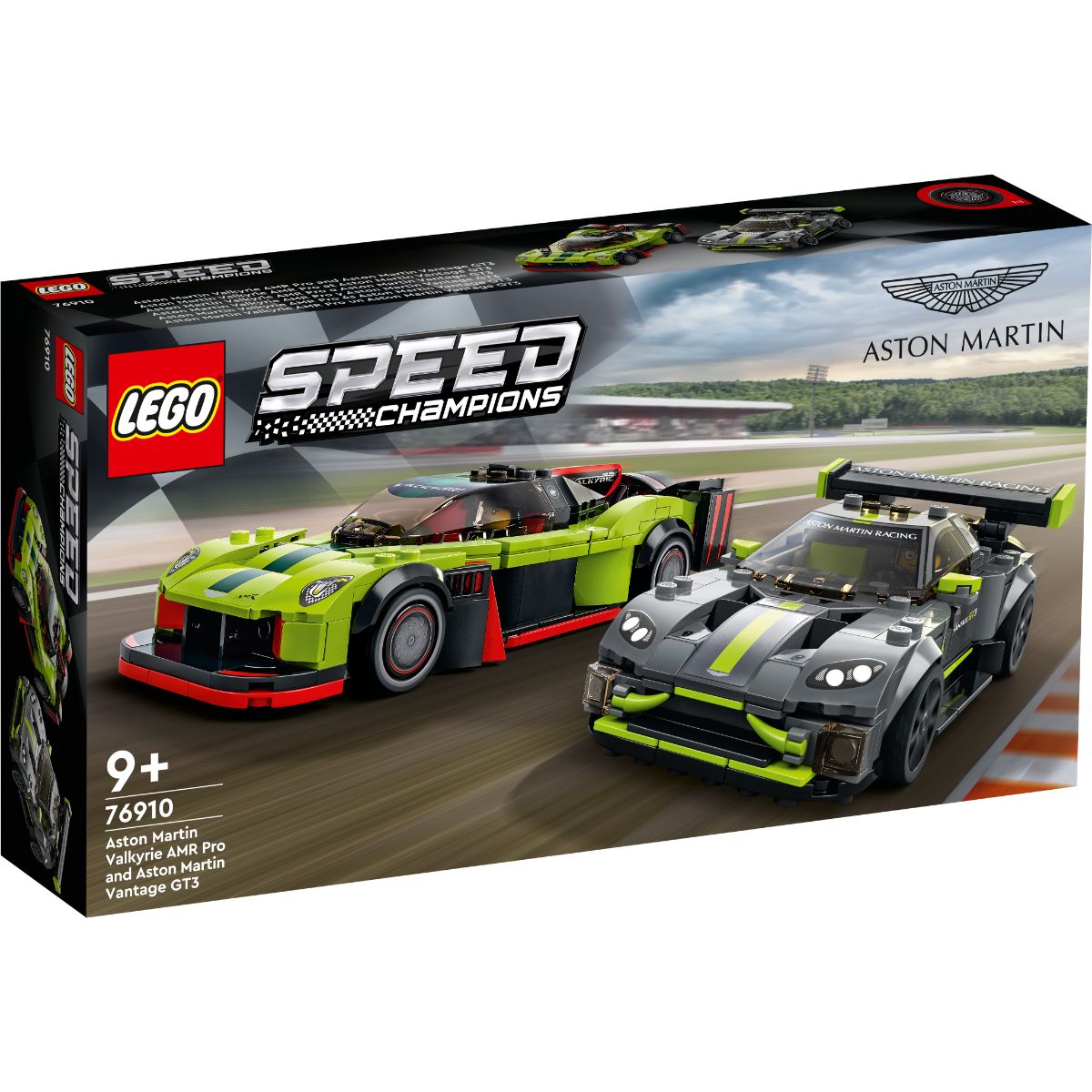 LEGO? Speed Champions - Aston Martin Valkyrie Amr Pro si Aston Martin Vantage Gt3 (76910)