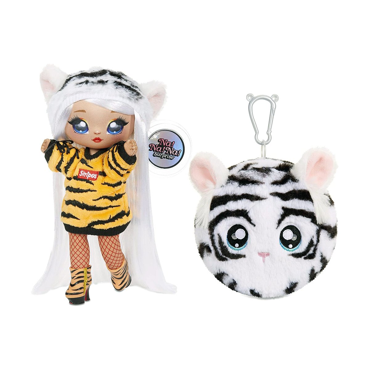 Na Na Na Surprise 2 in 1, S4 - Papusa si accesoriu fashion, Bianca Bengal, 571742E7C