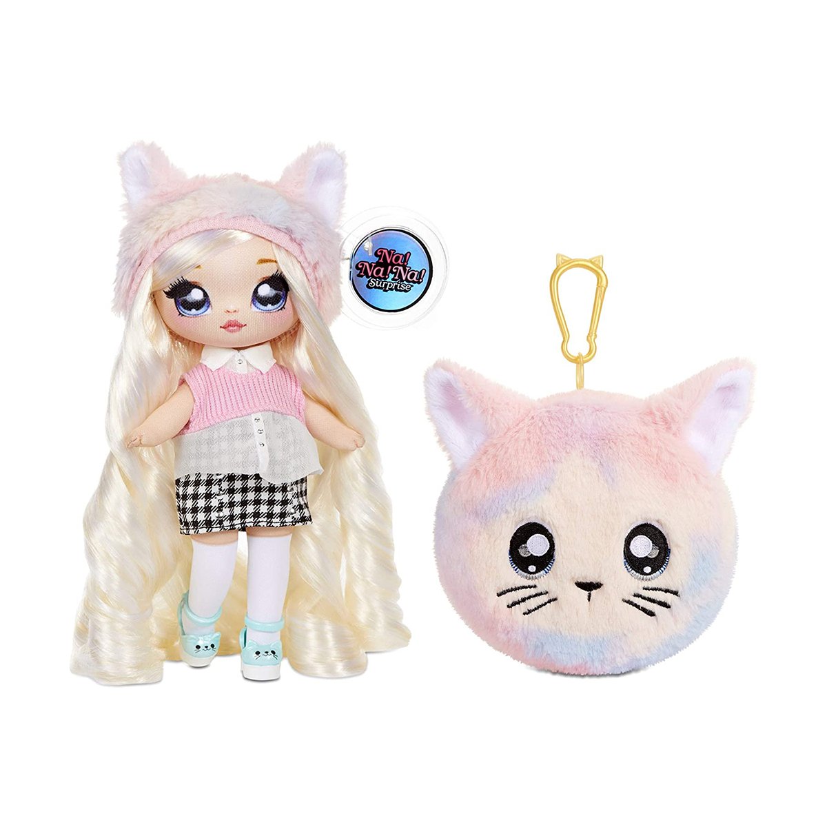 Na Na Na Surprise 2 in 1, S4 - Papusa si accesoriu fashion, Paula Purrfect, 571728E7C 1 Na Na Na Surprise 2 in 1, S4 - Papusa si accesoriu fashion, Paula Purrfect, 571728E7C