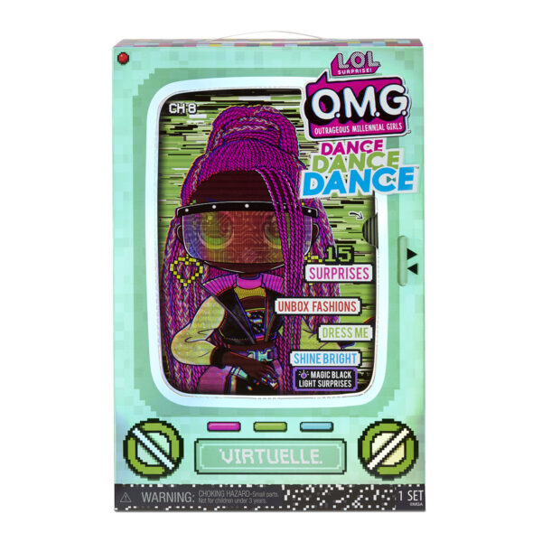 Papusa LOL OMG Surprise Dance, Virtuelle, 15 surprize, 117865EUC