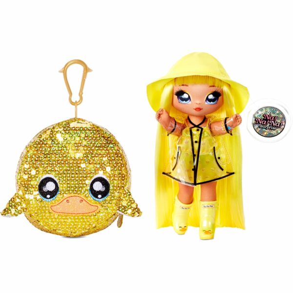 Na Na Na Surprise 2 in 1, Sparkle S1 - Papusa si accesoriu fashion, Daria Duckie, 573777