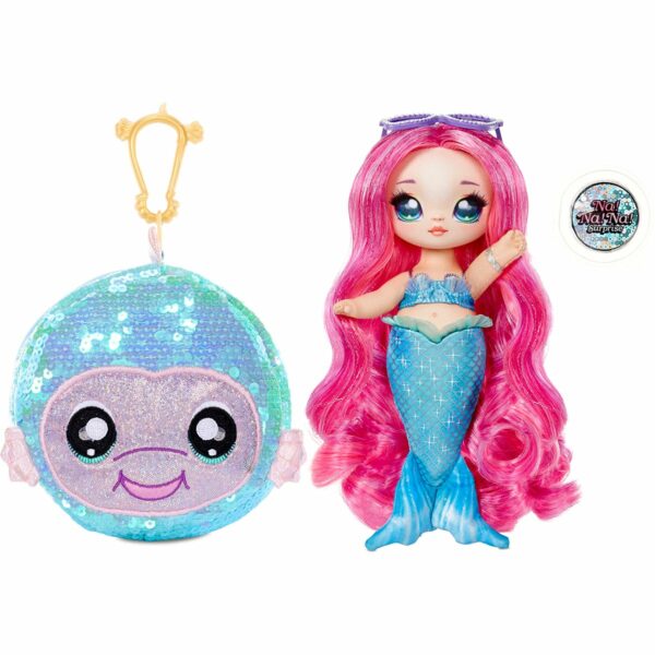 Na Na Na Surprise 2 in 1, Sparkle S1 - Papusa si accesoriu fashion, Marina Jewels, 573807