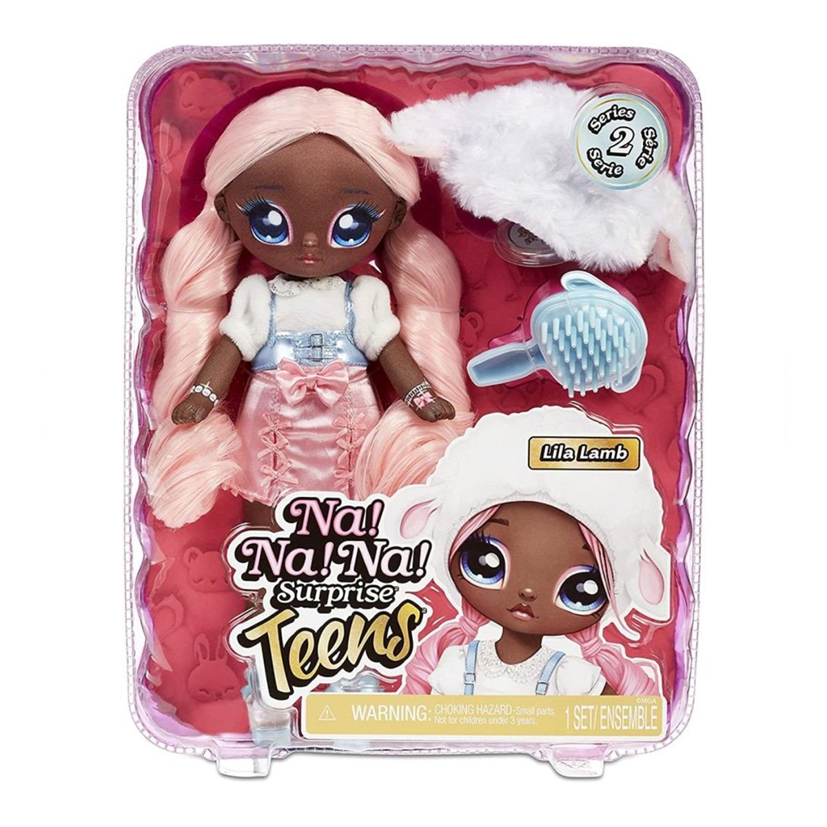Papusa Na Na Na Surprise Teens, Lila Lamb, S2, 575504EUC