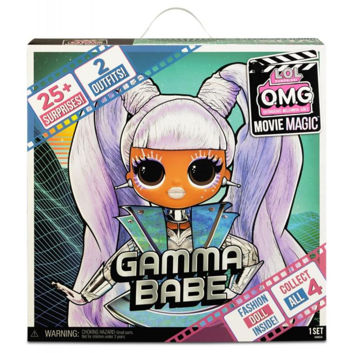 Papusa LOL Surprise OMG Movie, cu 25 de surprize, Gamma Babe, 577898EUC 1 Papusa LOL Surprise OMG Movie, cu 25 de surprize, Gamma Babe, 577898EUC