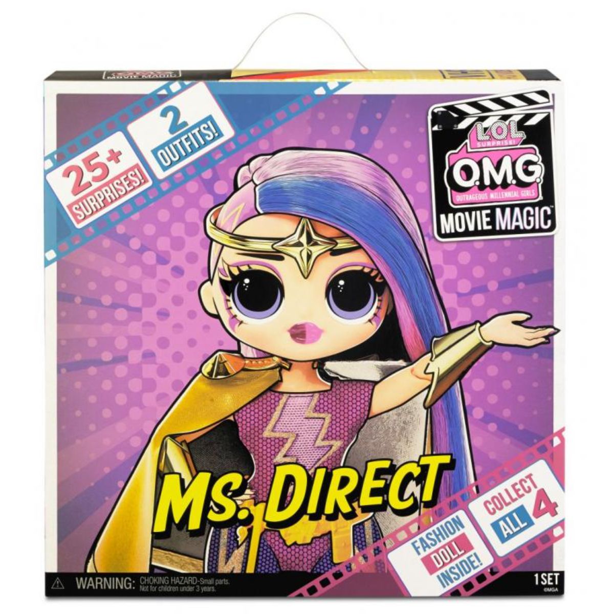 Papusa LOL Surprise OMG Movie, cu 25 de surprize, Ms Direct, 577904EUC 1 Papusa LOL Surprise OMG Movie, cu 25 de surprize, Ms Direct, 577904EUC