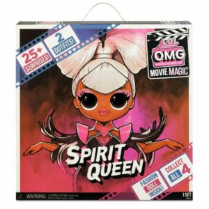 Papusa LOL Surprise OMG Movie, cu 25 de surprize, Spirit Queen, 577928EUC
