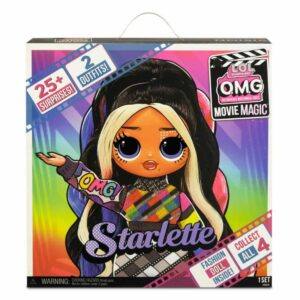 Papusa LOL Surprise OMG Movie Magic, cu 25 de surprize, Starlette, 577911EUC