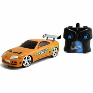Masinuta metalica cu telecomanda Fast and Furious - RC Brian's Toyota, scara 1:24