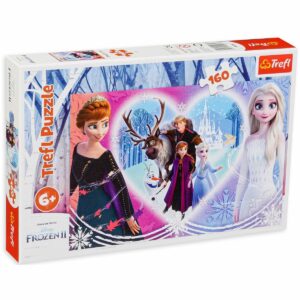 Puzzle Trefl 160 piese, Momente vesele, Disney Frozen 2