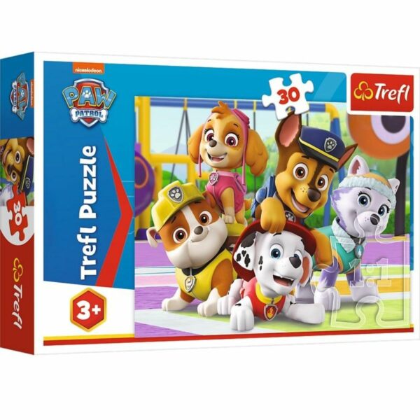 Puzzle Trefl 30 piese, Intotdeauna la timp, Paw Patrol