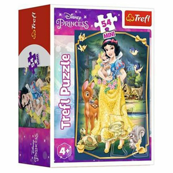Puzzle Trefl Mini 54 piese, Frumoasa printesa, Disney Princess, 19718