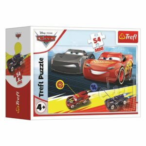 Puzzle Trefl Mini 54 piese, O cursa nebuna, Disney Cars 3, 19720