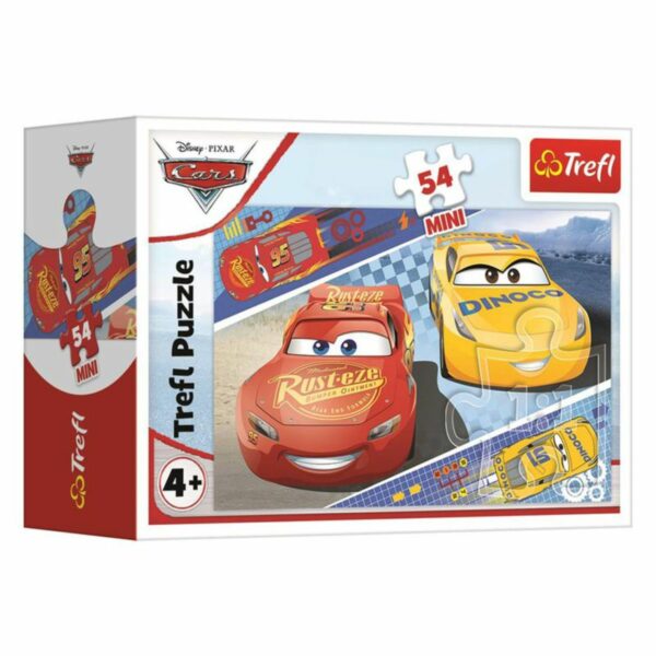 Puzzle Trefl Mini 54 piese, O cursa nebuna, Disney Cars 3, 19721