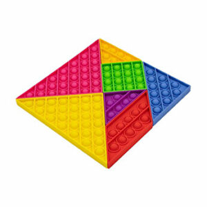 Jucarie antistres, BGTB, din silicon Pop It Puzzle
