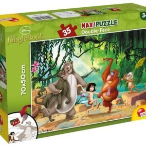 Puzzle de colorat maxi - Cartea Junglei (35 piese)