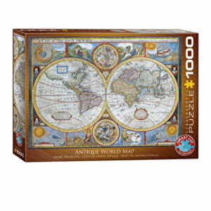 Puzzle Eurographics - Map of the ancient world, 1000 piese