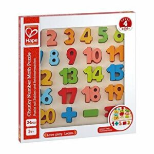 Puzzle Matematica Chunky, 24 piese