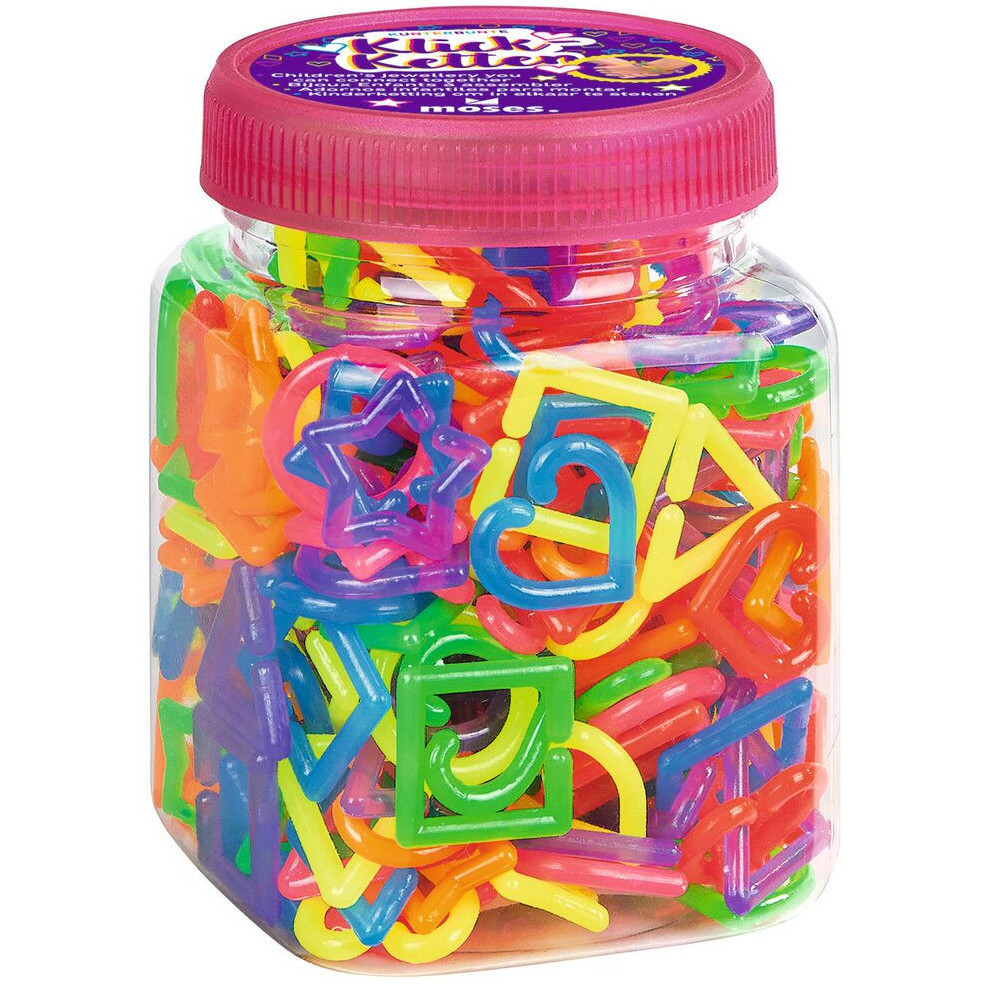 Set creativ Bijuterii din piese colorate Moses MS38092