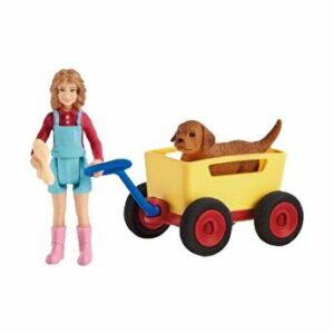 Set figurine, Remorca pentru catel, Schleich