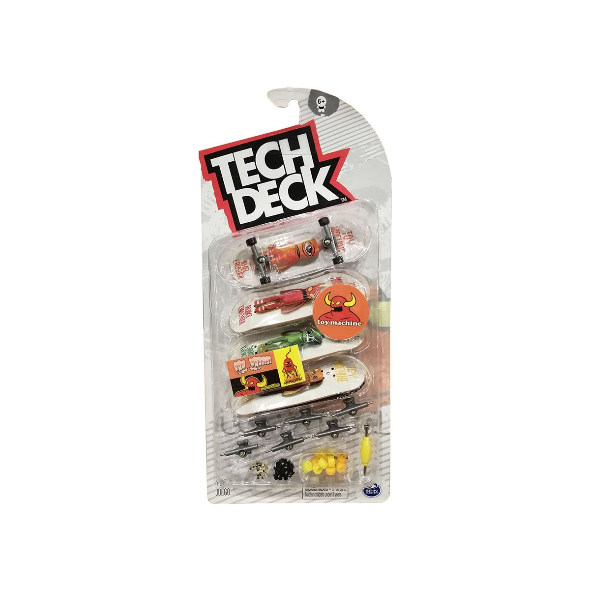 Set mini placa skateboard Tech Deck, 4 buc, 20131302 1 Set mini placa skateboard Tech Deck, 4 buc, 20131302