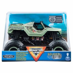 Masinuta Monster Jam, Soldier Fortune, Scara 1:24, 20108315
