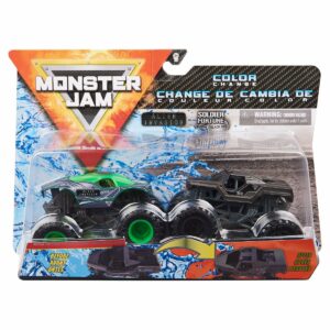 Set 2 masini Monster Jam, Scara 1:64, Alien Invasion si Soldier Fortune