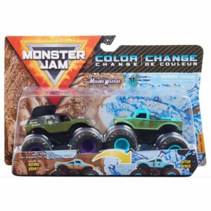 Set 2 masini Monster Jam, Scara 1:64, Mohawk Warrior