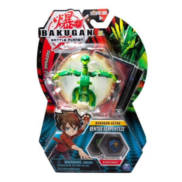 Figurina Bakugan Ultra Battle Planet, 10C Leviathan Green, 20107989