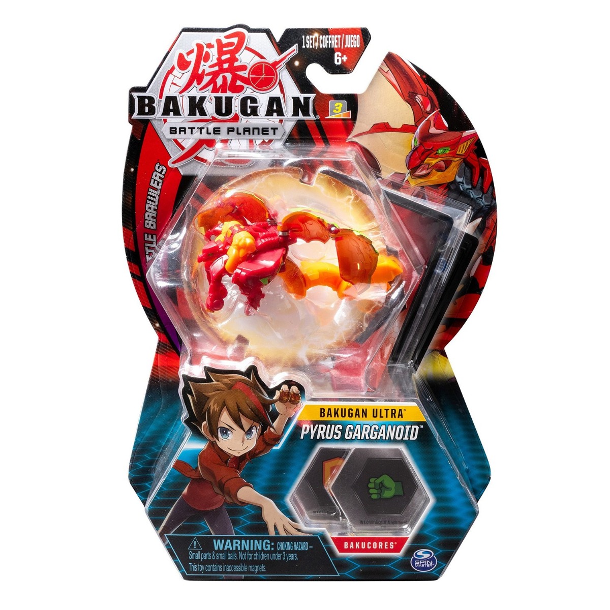 Figurina Bakugan Ultra Battle Planet, 7A Gargoyle Red, 20107992 1 Figurina Bakugan Ultra Battle Planet, 7A Gargoyle Red, 20107992