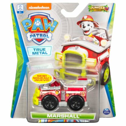 Masinuta cu figurina Paw Patrol True Metal, Marshall 20121337