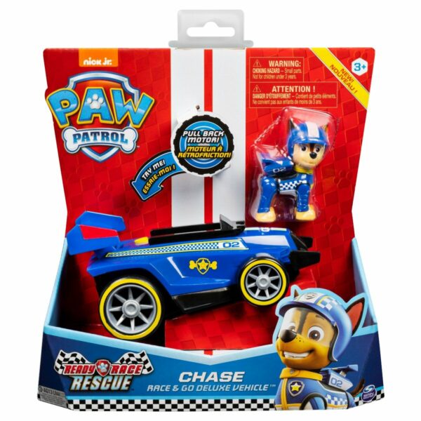 Masinuta cu figurina Paw Patrol Ready Race, Chase 20119526