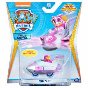 Masinuta cu figurina Paw Patrol True Metal, Skye 20127209