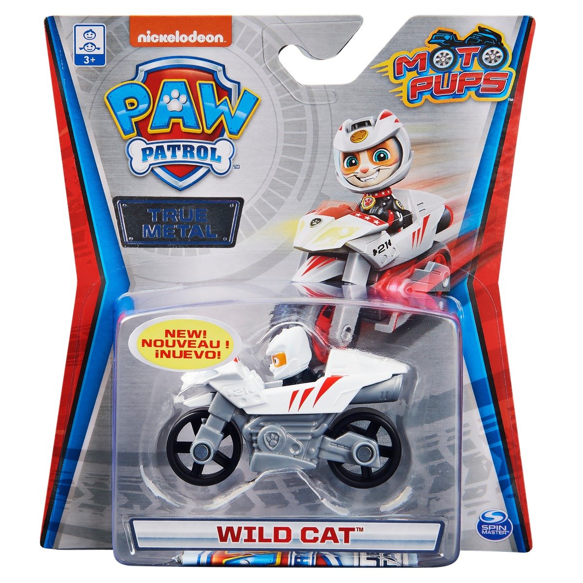Masinuta cu figurina Paw Patrol True Metal, Wild Cat, 20130497 1 Masinuta cu figurina Paw Patrol True Metal, Wild Cat, 20130497