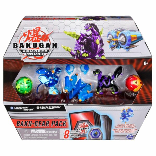 Set 4 Bakugan Armored Alliance, Batrix Ultra, Ramparian Ultra, 20124159