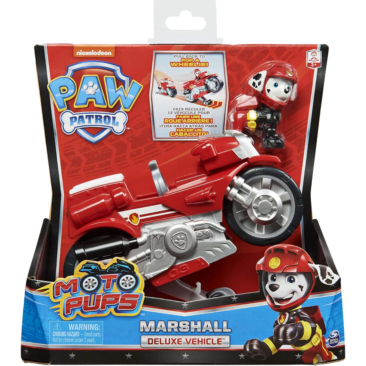 Motocicleta si figurina Paw Patrol Moto Pups, Marshall, 20127784