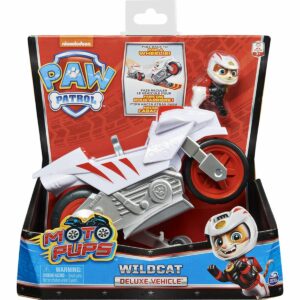 Motocicleta si figurina Paw Patrol Moto Pups, Wildcat, 20130047
