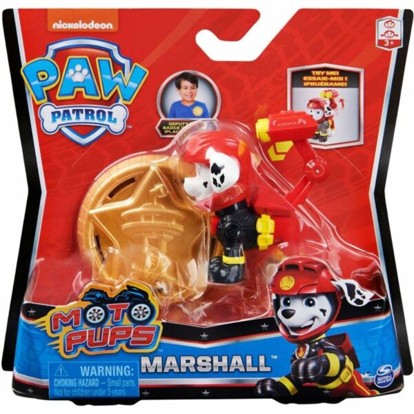 Figurina Paw Patrol Moto Pups, Marshall, 20128241