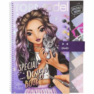 Carte de Colorat Top Model Special Design Talita Depesche PT11253